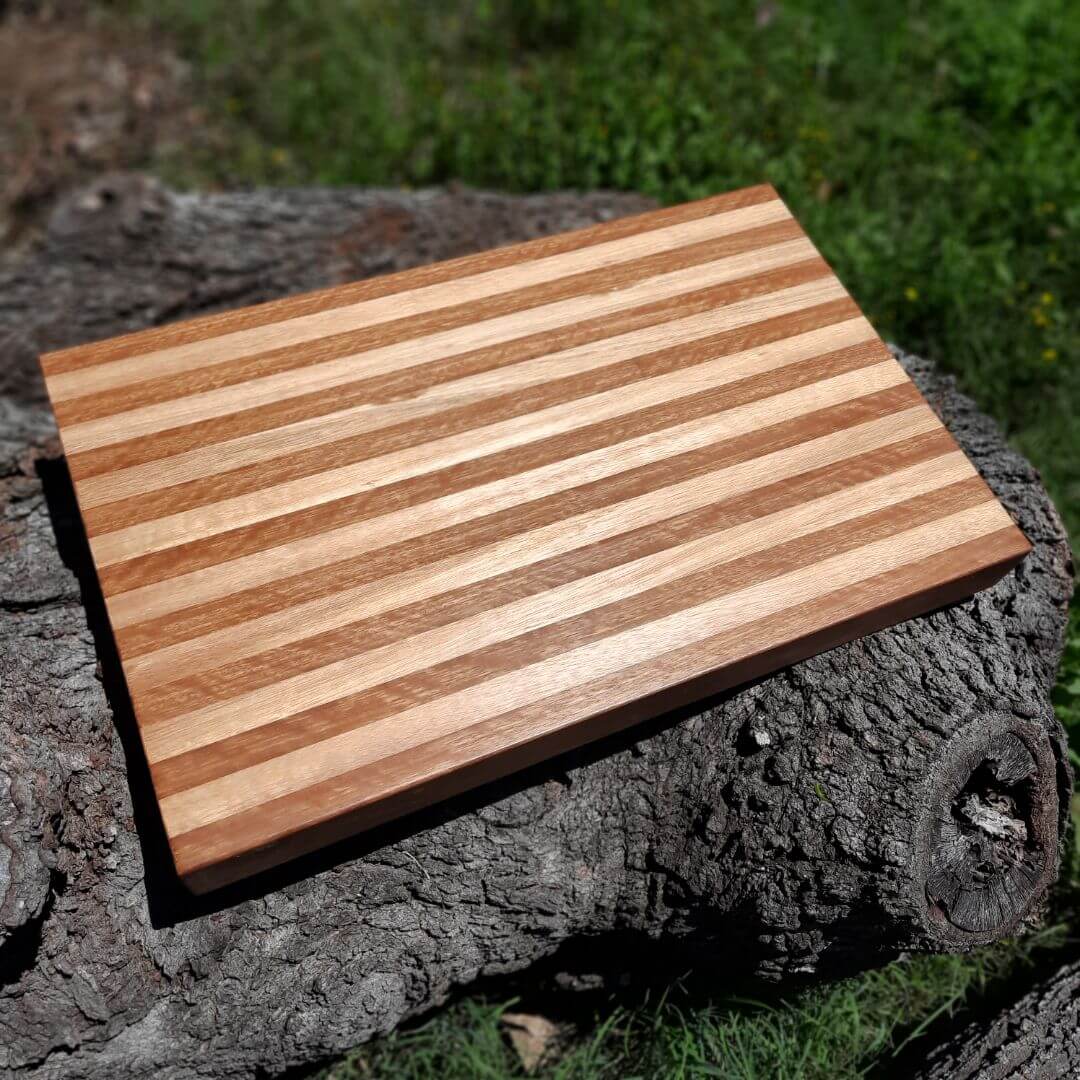 Cutting Board: Blackbutt & Tasmanian Oak – Timbo's Shop